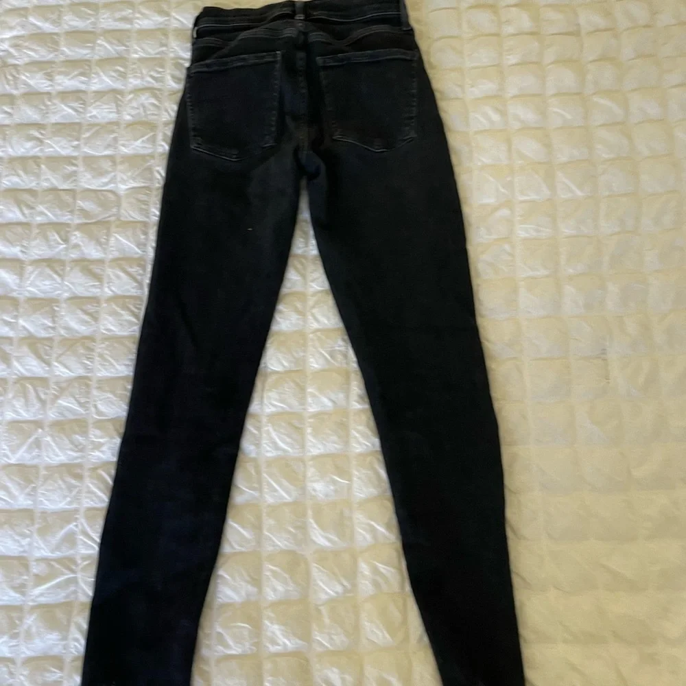 Agolde Sophie black skinny denim